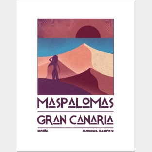 Maspalomas Gran Canaria Spain Travel Posters and Art